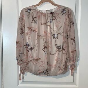 Floral Print Women's Top